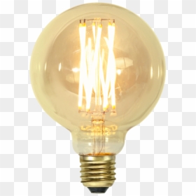 E27 Vintage Gold 95mm Led 3,7w - Light Bulb Vintage Png, Transparent Png - christmas light bulb png