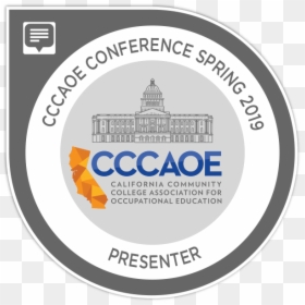 Cccaoe 2019 Spring Conference, HD Png Download - presenter png