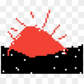 Illustration , Png Download - 8 Bit Boo Mario, Transparent Png - red sun png