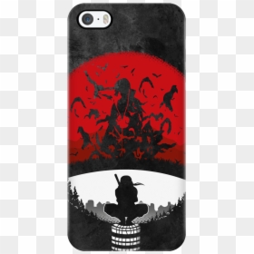 Itachi Red Sun - Naruto Phone Case Itachi, HD Png Download - red sun png