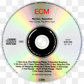 Red Sun & Samulnori Then Comes The White Tiger Cd Disc - Compact Disc, HD Png Download - red sun png