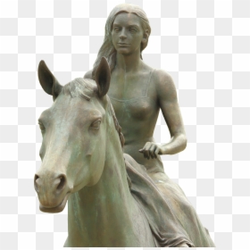 Woman Inside Horse Statue, HD Png Download - statue head png