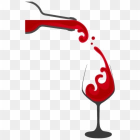 Wine3-flip - Beaujolais Nouveau Est Arrivé, HD Png Download - glass of red wine png