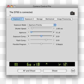 Camera Control Pro 2, HD Png Download - camera recording screen png