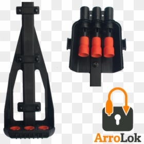 Nock And Piston Receiver - Quiver 3 Arrow For Compound Bow, HD Png Download - quiver png