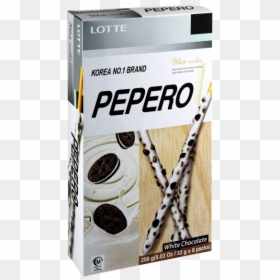 Lotte Pepero White Cookie 32g, HD Png Download - cookie crumbs png