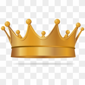 Crown Euclidean Vector King - King Crown Vector Png, Transparent Png - vhv