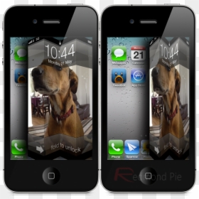 Transparent Iphone Lock Screen Png - Ios 5 Slide To Unlock, Png Download - slide to unlock png