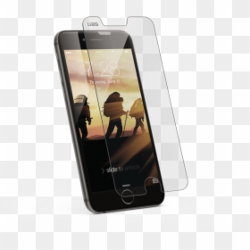 Uag Glass Screen Shield Iphone, HD Png Download - slide to unlock png