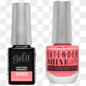 Nail Polish, HD Png Download - orange lightning png