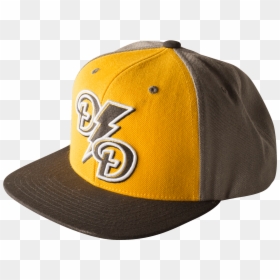 Baseball Cap, HD Png Download - orange lightning png