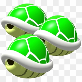 Green Shells Png - Mario Kart Green Shells, Transparent Png - shell clipart png