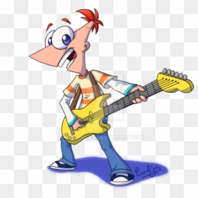 3 What Are You Doing - Play The Guitar Dibujo, HD Png Download - cartoon guitar png