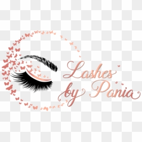 Pania’s Lash Bar - Logo Eyelash Extension, HD Png Download - lash png