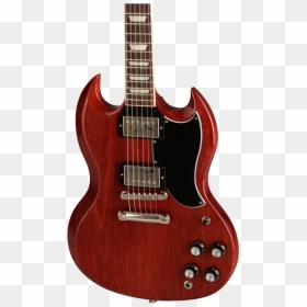 Gibson Sg Standard "61 2019 Vintage Cherry W/case - Gibson Sg Standard Hp 2019, HD Png Download - guitarras png