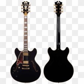 D Angelico Guitars Left Handed, HD Png Download - guitarras png