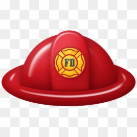 Fireman Clipart Jacket - Fireman Clipart, HD Png Download - fireman hat png