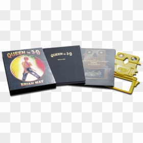 Transparent 3d Book Png - Queen In 3d Brian May, Png Download - 3d book png