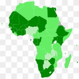 African Continental Free Trade Area, HD Png Download - map of africa png