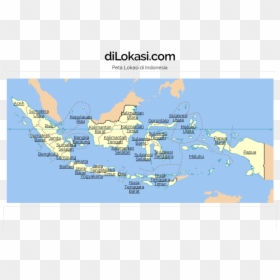 Blank Map Of Indonesia, HD Png Download - peta indonesia png