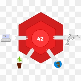 Circle, HD Png Download - hexagons png