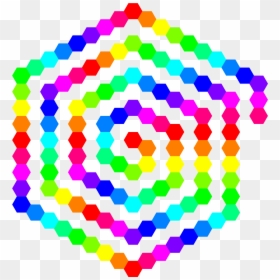 120 Hexagon Spiral Clip Arts - C4 Ventures Logo, HD Png Download - hexagons png