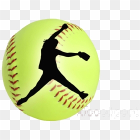 Softball Clipart Yellow Pitcher Transparent Png - Girls Softball, Png Download - pitcher png