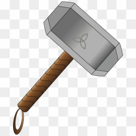 Thor Hammer Vector Png, Transparent Png - hammer vector png