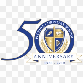 Final Fcs 50th Anniversary Logo Transparent - City Of Clarksville Tn Logo, HD Png Download - 50th png