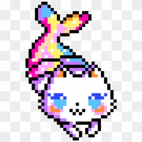 Cat Tail Pixel Art - Pixel Clipart, HD Png Download - cattail png