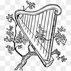 Clipart Harp, HD Png Download - lyre png