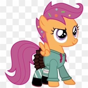 Clipart Hammer Whack A Mole - Cutie Mark Crusaders Scootaloo, HD Png Download - hammer vector png