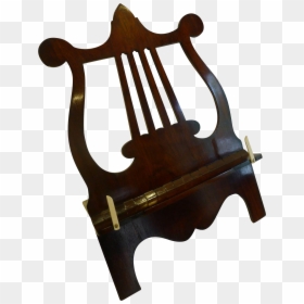 Fine English Regency Lyre Book Or Music Stand / Lectern - Wood, HD Png Download - lyre png