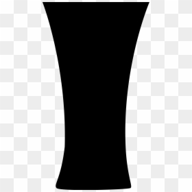 Beer Glass Silhouette Png, Transparent Png - pint glass png