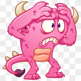 Scared Monster Clipart, HD Png Download - scary monster png