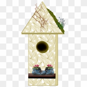 Bird, Avian, House, Home, Birdhouse, Decorative - Cabane D Oiseau Png, Transparent Png - birdhouse png