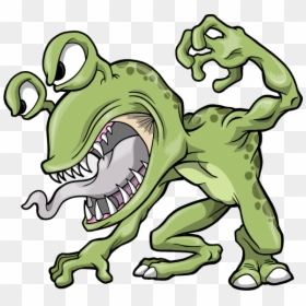 Stock Market Monster - Scary Clip Art Monsters, HD Png Download - scary monster png