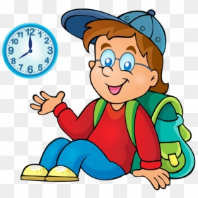 Рay Attention To Good Education Clipart - Come To School On Time Clipart, HD Png Download - education clipart png