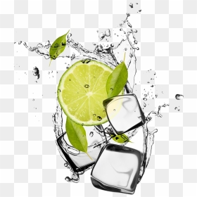Transparent Mango Clipart - Ice Cubes With Lemon, HD Png Download - ice effect png