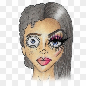 Artsy Drawing Portrait - Plastic Surgery Cartoon Drawing, HD Png Download - surgery png