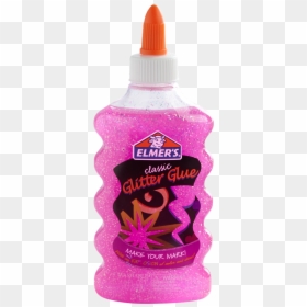 Transparent Glue Bottle Png - Elmer's Glitter Glue Red, Png Download - elmer's glue png