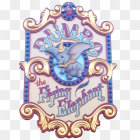 Disney Dumbo O Pinterest - Flying Dumbo Ride Disneyland Paris, HD Png Download - buzz lightyear flying png