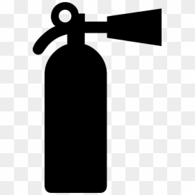 Fire Extinguisher Clipart, HD Png Download - black fire png