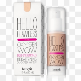 Hello Flawless Oxygen Wow Liquid Oil-free Foundation - Hello Flawless Oxygen Wow, HD Png Download - wow face png
