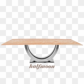 Dilegno Onyx Brown Rectangular Marble Dining Table - Marble, HD Png Download - kitchen table png