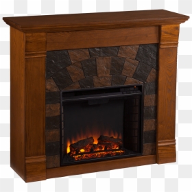 Southern Enterprises Elkmont Electric Fireplace - Fireplace, HD Png Download - chimney smoke png