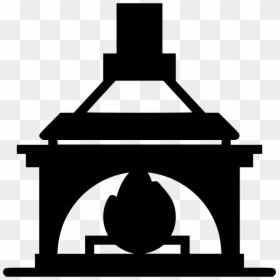 Fireplace Png - Fireplace Icon Vector Png, Transparent Png - chimney smoke png