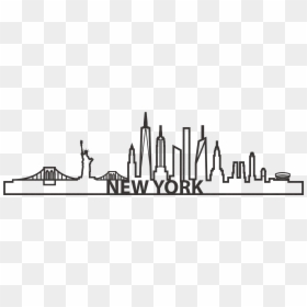 New York - Skyline New York Lasersnijden, HD Png Download - future city png