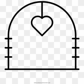 Wedding Arch Coloring Page, HD Png Download - wedding arch png
