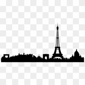 Ebook Burst Of Breath - Paris Je T Aime, HD Png Download - charlotte skyline silhouette png